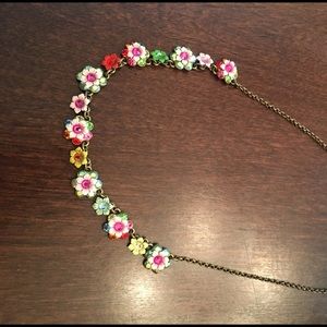 Michal Negrin classic roses necklace